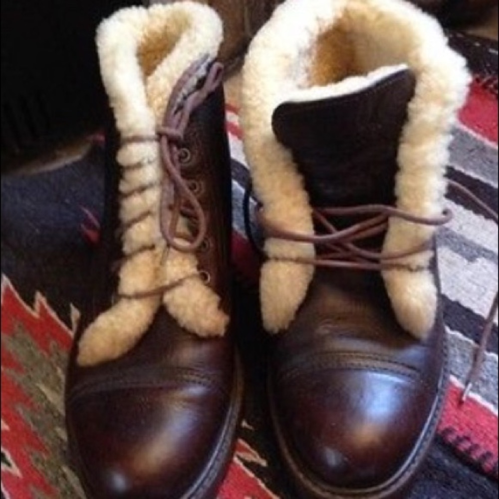 Polo shearling lined boots